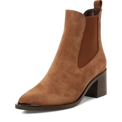 Tamaris Damen Stiefel braun 37 - Elegante Tamaris Stiefelette für stilvolle Auftritte. Mit 60 mm Blockabsatz und komfortablem Fußbett für perfekten Sitz. Elastische Einsätze ermöglichen einfaches An- und Ausziehen. Ideal für Herbstspaziergänge und besondere Anlässe.