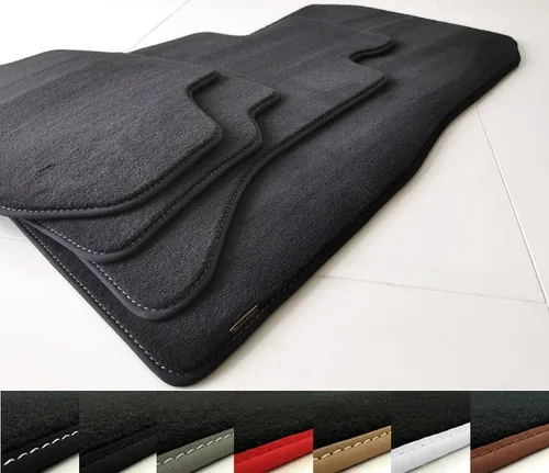 Profi Mats Velours-Fußmatten für BMW 3 F34 Gran Turismo (2013-2020) - Hochwertige, maßgefertigte Velours-Fußmatten für BMW 3 F34 Gran Turismo. Rutschfest, pflegeleicht und wasserundurchlässig – ideal für jedes Wetter. Made in Germany für beste Qualität.