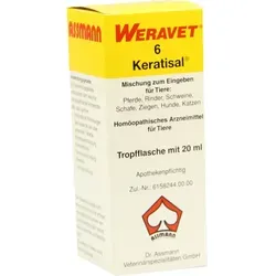 Produktbild Keratisal 6 Tropfen vet. 20 ml