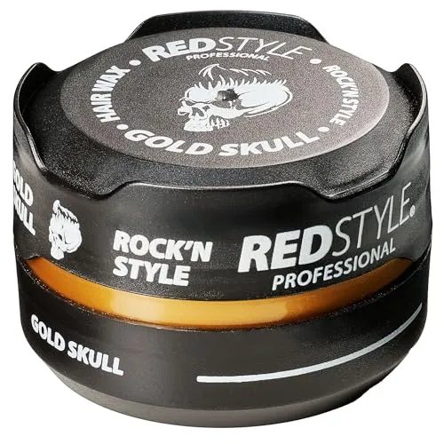 Redstyle Professional Haarwachs für Männer - Starker Halt & Glänzendes Finish - Haarwax für alle Haartypen - Professionelles Hairstyling - Gold