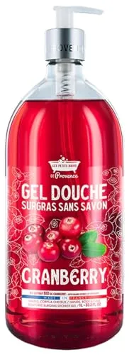 Cranberry Duschgel, rückfettend, ohne Seife, 1 l