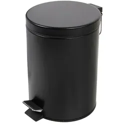 Edelstahl Mülleimer Kosmetikeimer Treteimer 5L