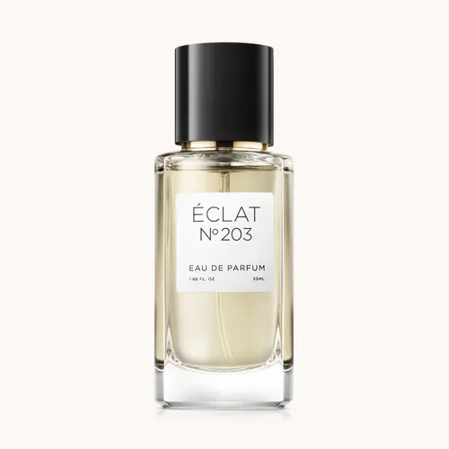 ÉCLAT 203 RAR Damen Parfum 55ml - Eau de Parfum mit verführerischen Noten von Rose und Litschi, perfekt für die Reise und hergestellt in Deutschland.