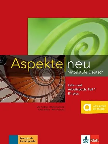 Produktbild Aspekte neu B1 plus: Mittelstufe Deutsch. Lehr- und Arbeitsbuch mit Audio-CD, Teil 1 (Aspekte neu: Mittelstufe Deutsch)