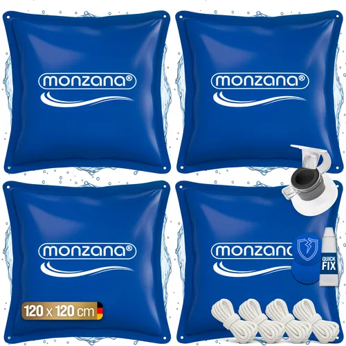 monzana Poolkissen Set (5-tlg) - Winter XL Chlorbeständig - Swimmingpools, strapazierfähige PVC-Materialien für optimale Winterabdeckung und Schutz vor Schmutz und Frost.
