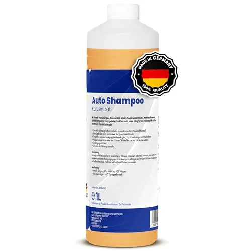 Mr. Perfect – Autoshampoo Konzentrat in praktischer 1L Flasche | Autoshampoo für Hochdruckreiniger und Waschanlagen | Autoreiniger mit Abperleffekt