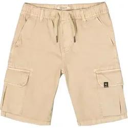 Garcia Kinder Shorts in Beige, Größe 170 - Bequeme Kinder Shorts von Garcia in Beige, 100% Baumwolle, mit praktischem Tunnelzug und mehreren Taschen für optimalen Komfort und Stil.