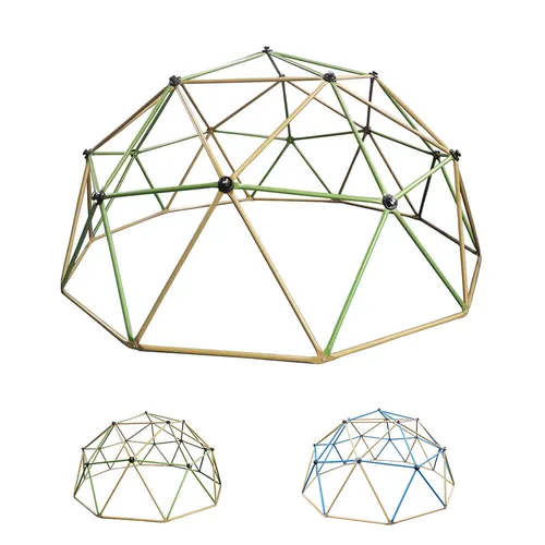 HOME DELUXE Klettergerüst MATTI 150x305x305 cm mit Zelt und Schaukel