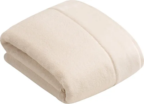 Vossen Badetuch Pure Beige 100x150 cm - Hochwertiges Badetuch aus Österreich, Oeko-Tex® Standard 100, saugfähig und angenehm weich, ideal für entspannende Badeerlebnisse.