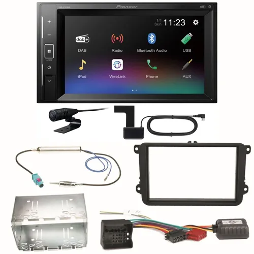 Pioneer DMH-A240DAB Autoradio mit Bluetooth und DAB+