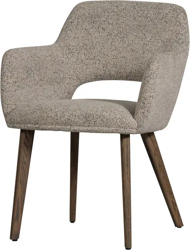 WOOOD Esszimmerstuhl in Natur - Eleganter Esszimmerstuhl mit ergonomischer Form. Ideal für stilvolle Küchen und Esszimmer, bietet er Komfort und eine maximale Belastbarkeit von 120 kg.