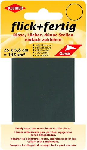 KLEIBER Reparatur-Set Flick + Fertig grau selbstklebend