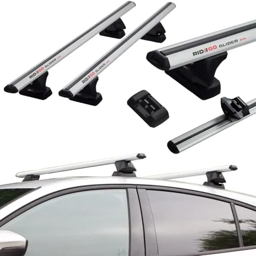 RIDIGO Dachträger für Nissan X-Trail 3 III T32 ab 2014 Fixpunkte (ohne Reling) Silber