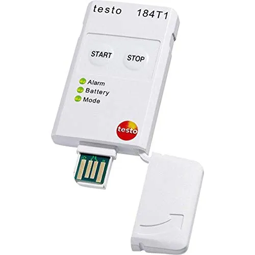 testo - 184 T1 - 0572 1841 - Temperatur Datenlogger zur genauen Überwachung von Temperaturen während des Transports
