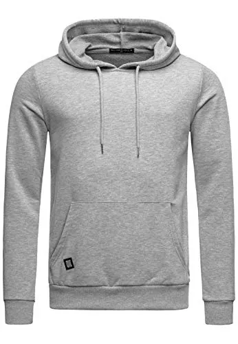 Redbridge Herren Kapuzenpullover Hoodie Premium Basic Grau 3XL