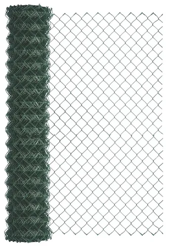 Gust. Alberts Viereckgeflecht Maschendrahtzaun, 25 m x 800 mm - Gartenzäune: Verzinkter Maschendrahtzaun für langlebigen Schutz und Sichtschutz im Garten, ideal für Grundstückseinfriedungen.