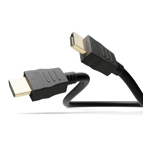 Goobay 58265 Ultra High Speed HDMI Kabel mit Ethernet, 48 Gbit/s - HDMI - Ultra HD bis 8K@60Hz - Ultra HD, HDR, HEC, 3D, eARC, HDCP, Ethernet – 3m