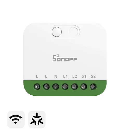 SONOFF Matter DIY WIFI Smart Schalter Doppellast Steuerung Relais Abschaltmodus