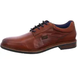 bugatti Herren Business Lederschuhe Cognac 3 – Extrabreite & Langlebige Imprägnierung - Herren-Schnürhalbschuhe mit langlebiger Imprägnierung und extrabreiter Passform für höchsten Tragekomfort im Business-Alltag.