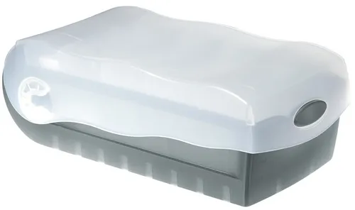 HAN Lernkartei CROCO A8 Unterteil: grau transluzent von HAN