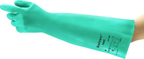 Ansell 37185070 AlphaTec Solvex Nitril Chemiekalienhandschuh Größe (Handschuhe): 7 EN 21420:2020 1 Paar