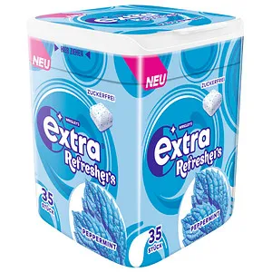 extra Refreshers PEPPERMINT Kaugummis 35 Dragees