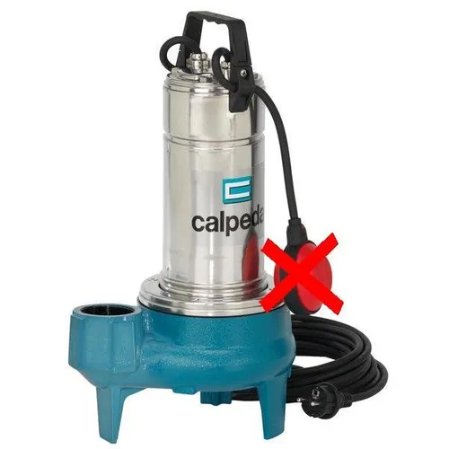 Schmutzwasser Tauchmotorpumpe CALPEDA GQS Vortex GQS50-13 1,1kW 1,5Hp 400V