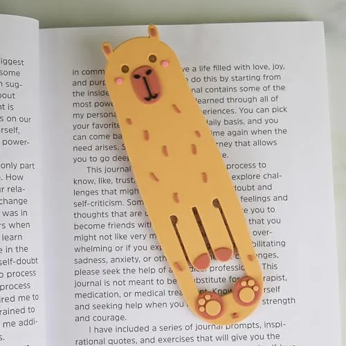 Capybara Clip On Leselampe & Lesezeichen