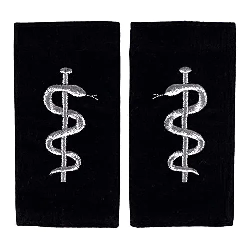 RescPol Schulterschlaufen Äskulap silber von RescPol