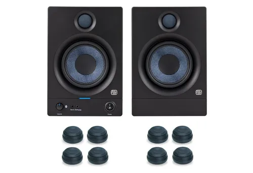 Presonus Eris 5BT Boxen 2nd Gen mit Boxen-Füßen von PreSonus