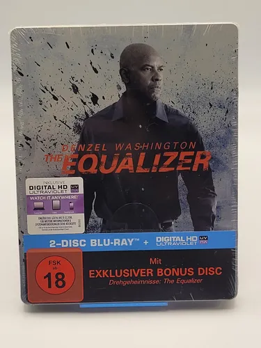 The Equalizer - BluRay Steelbook 2-DISC FSK18 - NEU & OVP *OOP RAR*