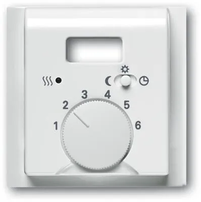 Busch-Jaeger 1795 TA-74 Zentralscheibe Für Raumtemperaturregler, Busch Impuls, Alpinweiß (2CKA001710A3733)