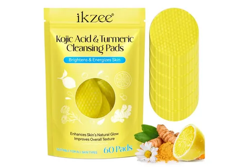 P-Beauty Cosmetic Accessories Gesichtsreinigungstücher Gesichtspads Gesichtsreinigung Kurkuma Turmeric Cleansing Pads, 1-tlg., Ideal für die tägliche Anwendung, Sanfte Haut Pflege