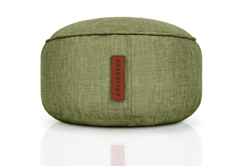 Green Bean Pouf - Handgefertigter Sitzsack-Hocker - Pouf für Kinder und Erwachsene, handabgefüllt mit EPS-Perlen, Pflegeleicht und waschbar bei 30°C, ideal für gemütliche Sitzgelegenheiten im Wohnbereich.