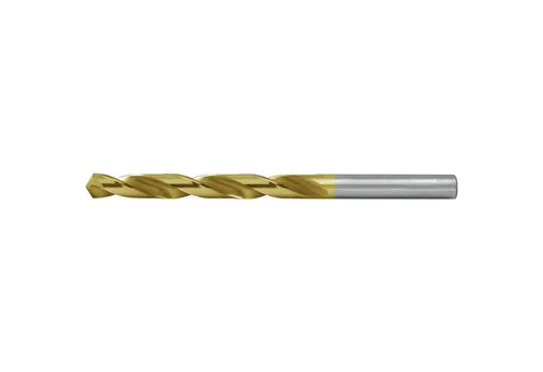 Ruko Mehrzweckbohrer RUKO 10x Spiralbohrer DIN 338 Typ N HSS-G TiN Ø 4,75 mm - 2500475T