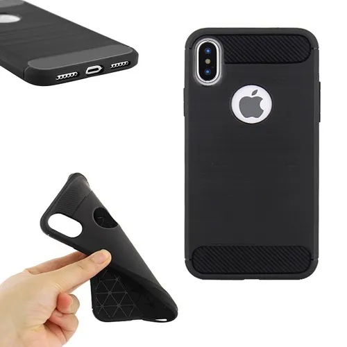 ^ Simple Black TPU Schutzhülle Tasche Cover Hülle Case Apple iPhone 7 Plus 5,5 