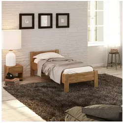 Krok Wood Seniorenbett SiSi aus Massivholz Eiche, 120 x 200 cm