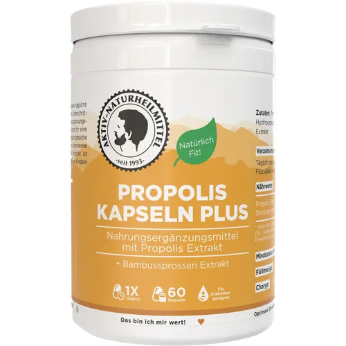 Aktiv Naturheilmittel Propolis Kapseln Plus