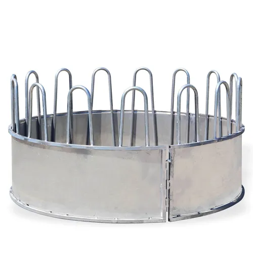 Rundballenraufe 15 Futterplätze für Pferde und Kühe