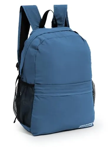 Hauptstadtkoffer - Foldable Backpack, Faltbarer Rucksack, Ripstop Fabric, Ultra Leicht Unisex Tagesrucksack, Darkblue