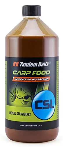 Tandem Baits Karpfen Futter Angelfutter Corn Steep Liquor CSL 1000 ml Perfekte Erdbeere