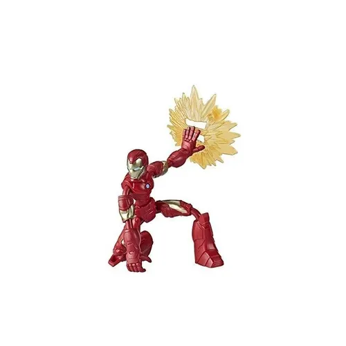 Hasbro Avengers Bend and Flex Figur - 15 cm Iron Man, beweglich und ideal für Marvel-Fans ab 4 Jahren
