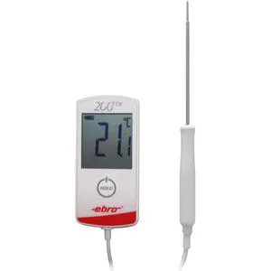 Ebro TTX 200 Einstichthermometer - HACCP-konformes Temperaturmessgerät mit Messbereich von -30 bis +200°C, ideal für präzise Messungen in der Lebensmittelbranche und einfache Bedienung.