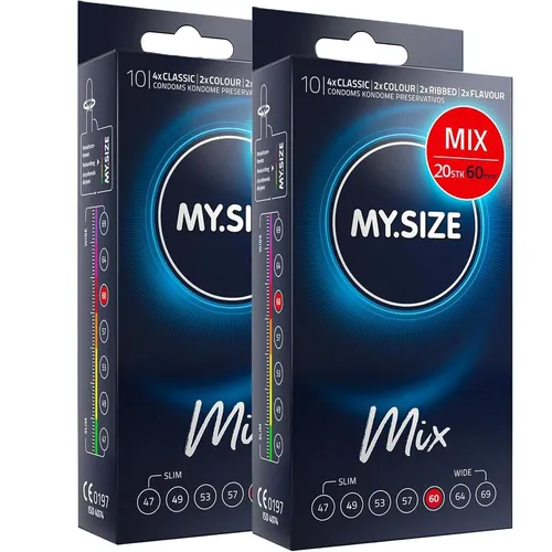 MY.SIZE Mix Kondome 60mm