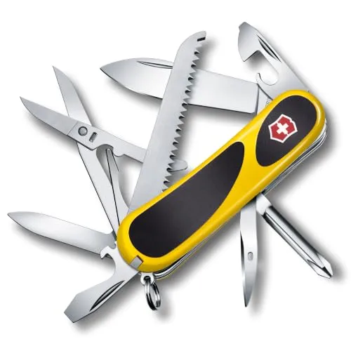 Victorinox Schweizer Taschenmesser Evolution 18 mit 15 Funktionen, Gelb