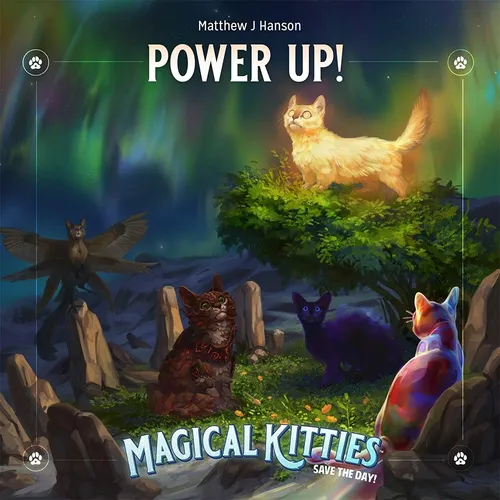 Atlas Games Magical Kitties Save The Day: Power Up Brettspiel (US IMPORT)