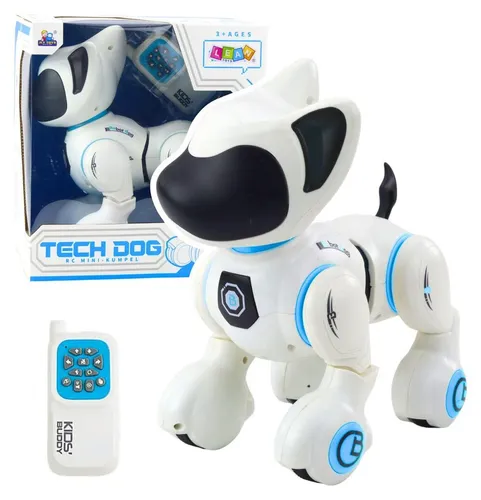 Wisam RC-Auto Interaktiver Roboterhund mit Fernbedienung, Licht und Ton