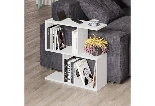 Decortie Beistelltisch Homemania, Moderner Couchtisch in Weiß