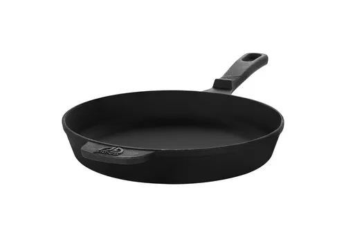 GRÄWE Bratpfanne Gusseisenpfanne Serie CI 350 - Pfannen – 24 cm Durchmesser, ideal für gleichmäßige Wärmeverteilung und perfekte Bratergebnisse.