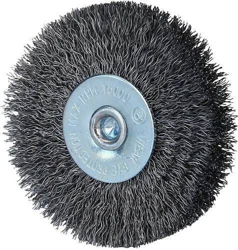 KS Tools 340.0032 Stahldrahtbürstenscheibe 0,3mm, Ø 75mm